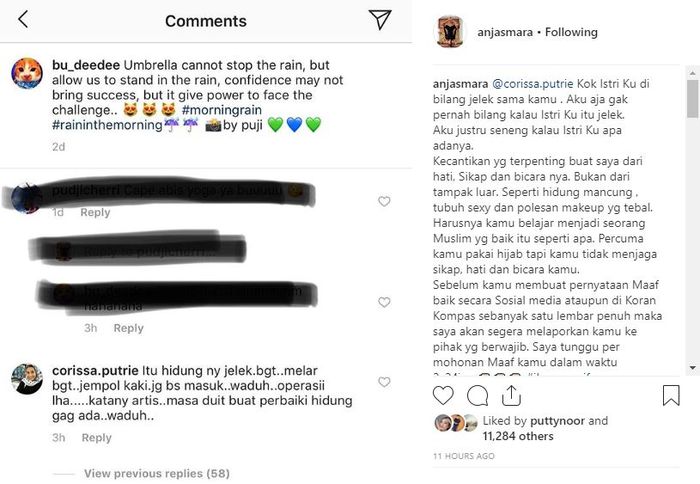 Komentar @corissa.putrie 