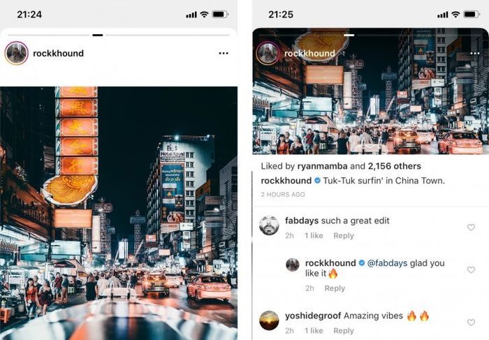 Perubahan Timeline Instagram