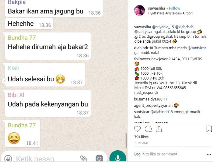 ART Anang dan Ashanty Bongkar Chat Whatsapp sang Majikan dengan Para Dayang Cinere