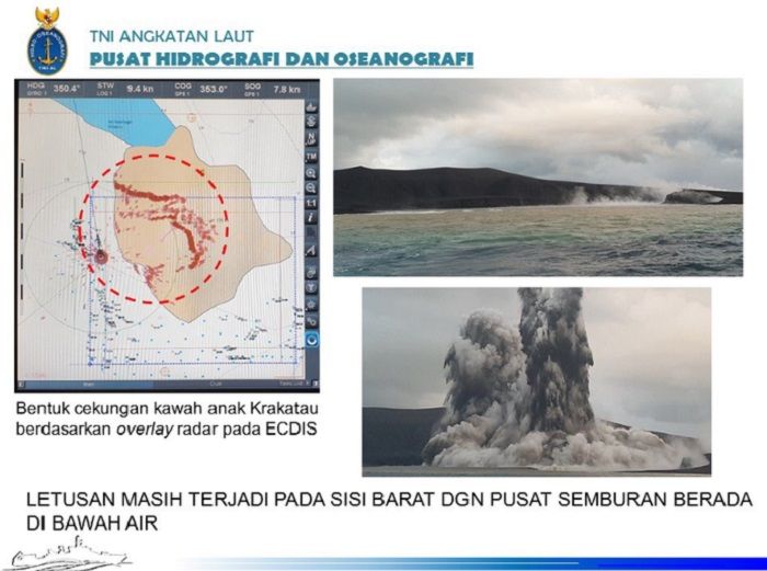 Usai Tsunami dan Erupsi Gunung Anak Krakatau, TNI AL Temukan Hal Aneh Ini di Dasar Laut Selat Sunda