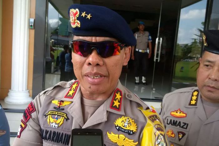 Kapolda Sumatera Selatan Irjen Pol Zulkarnain Adinegara (KOMPAS.com/ Aji YK Putra)