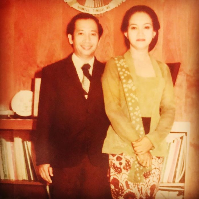 Foto Masa Muda Ibu Maia Estianty, Kusthini