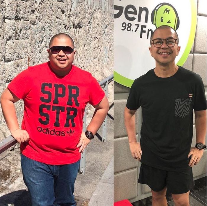 Penyiar radio dan presenter Kemal Mochtar juga punya penampilan baru berkat olahraga rutin.