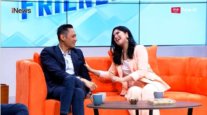 Agus Yudhoyono dan Annisa Pohan. Mendapat Kata-kata Gombal dari Agus Yudhoyono, Annisa Pohan : Idih Gue Geli Banget Ngeliatnya