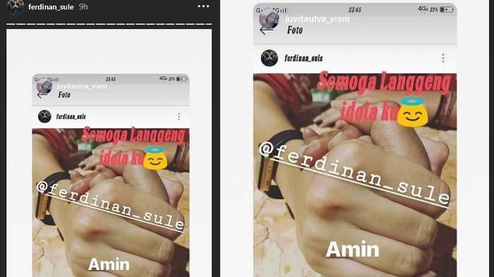 Postingan Instagram Sule