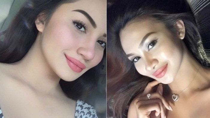 Ariel Tatum (kiri), Maulia Lestari (kanan).
