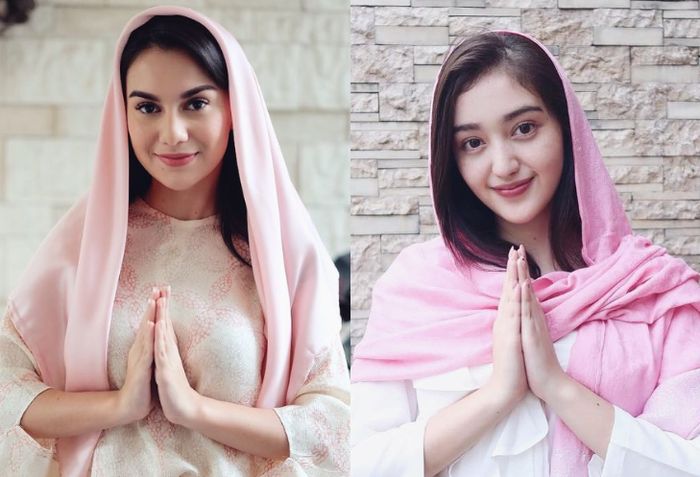 Intip Beda Cantiknya Irish Bella dan Ranty Maria yang Sama-sama Berparas Blasteran