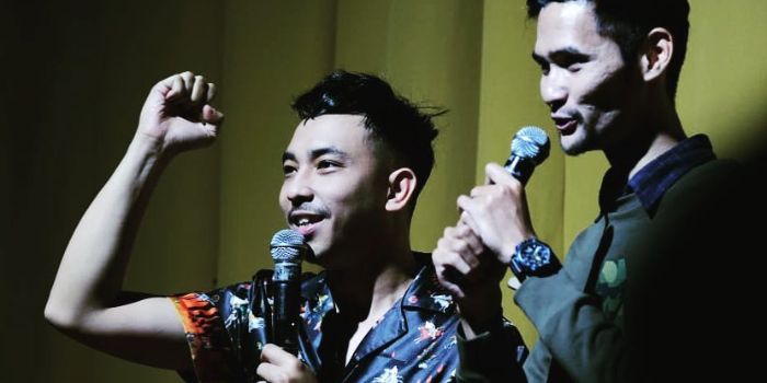 Dimas bersama @arginhasta sukses menyutradari pagelaran Ada Gajah Di Atas Langit