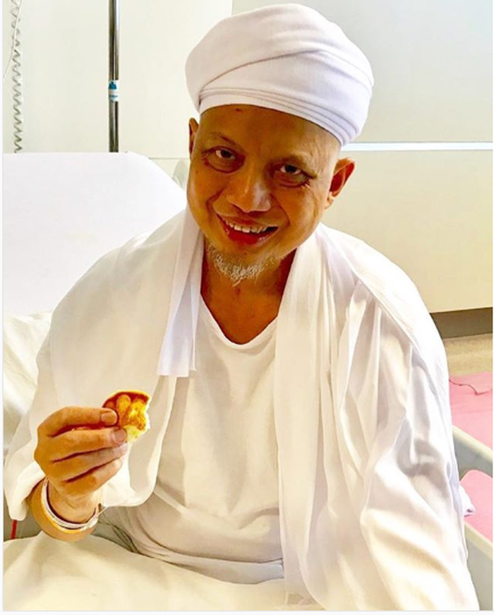 Putra Ustaz Arifin Ilham bagikan kondisi terkini sang ayah yang sudah mulai merasa segar