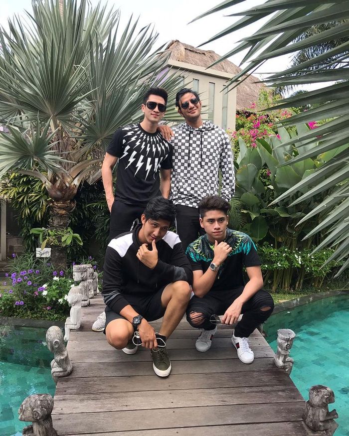Aditya dan Ammar dekat dengan Verrel Bramasta dan adiknya