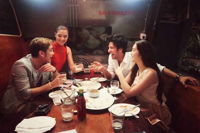 Double date Ammar Zoni - Ranty Maria dan Giorgino Abraham - Angela Gilsha