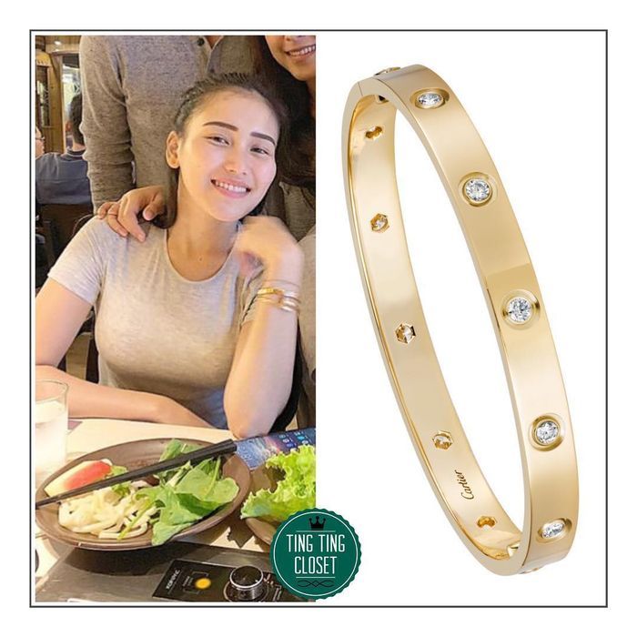 Bentuknya Sederhana, Gelang Ayu Ting Ting Ini Seharga Setengah Miliar!