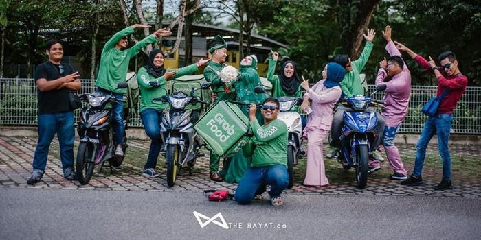 Pasangan Nur Atiqah dan Muhammad Affandi
