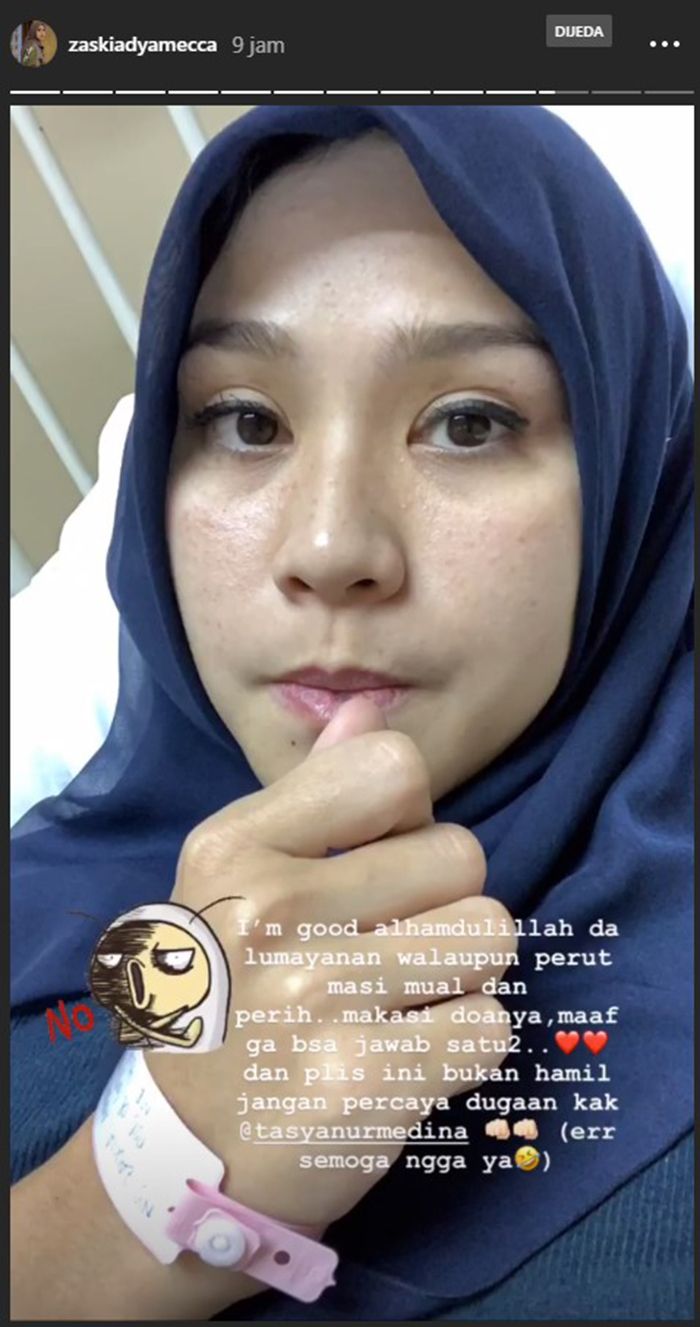 Kondisi terkini <a href='https://pontianak.tribunnews.com/tag/zaskia' title='Zaskia'>Zaskia</a> <a href='https://pontianak.tribunnews.com/tag/mecca' title='Mecca'>Mecca</a>