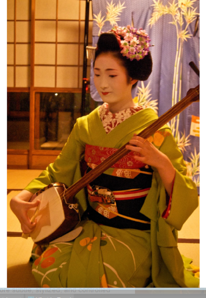 Cetak layar Geisha World Wiki