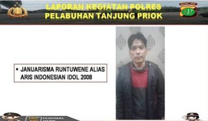 Aris Idol tertangkap Polisi terkait Narkoba