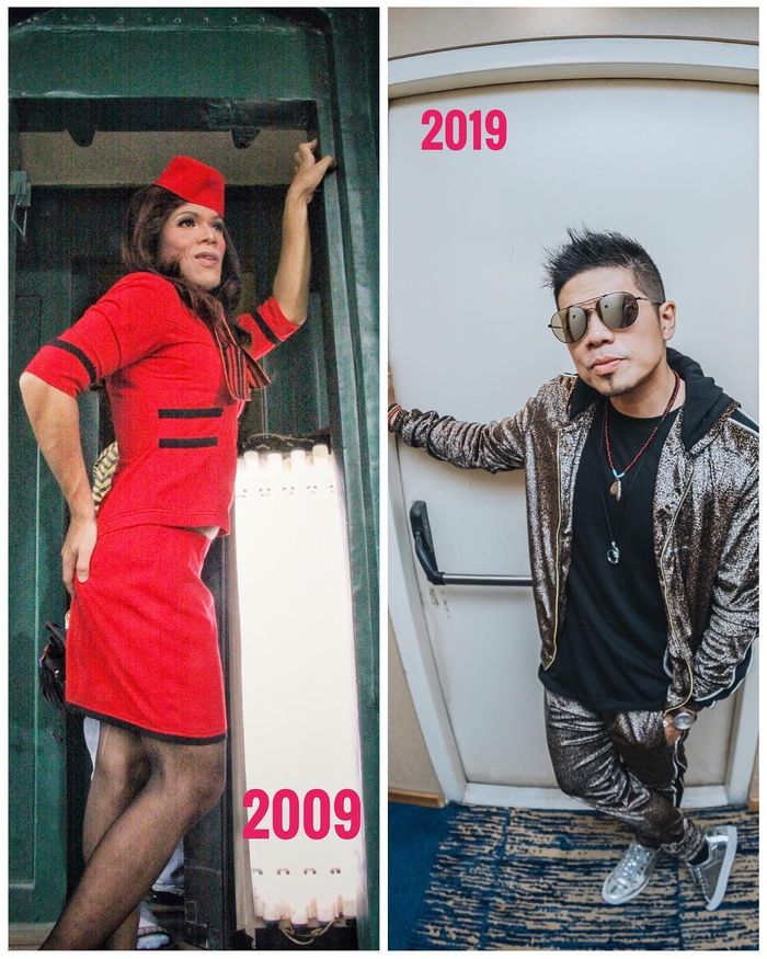 10 years challenge ala Baim