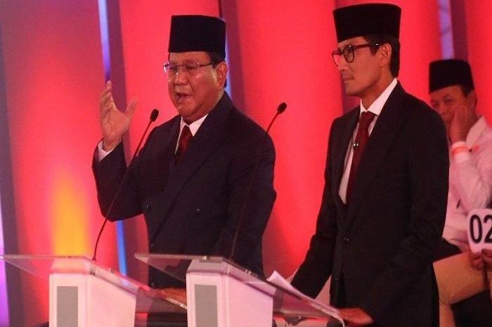 Prabowo Subianto dan Sandiaga Uno