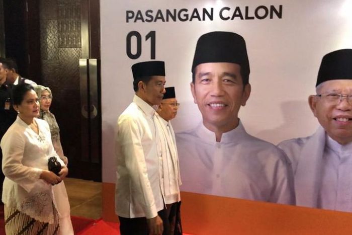 Penampilan Iriana Jokowi di debat pilpres 2019