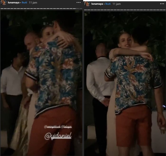 Daniel Mananta dan istrinya berdansa