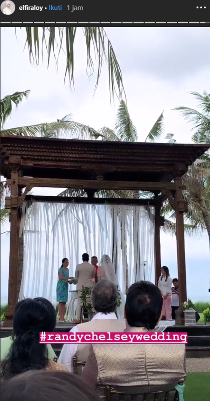 Randy Pangalila resmi menikahi Chelsey Frank