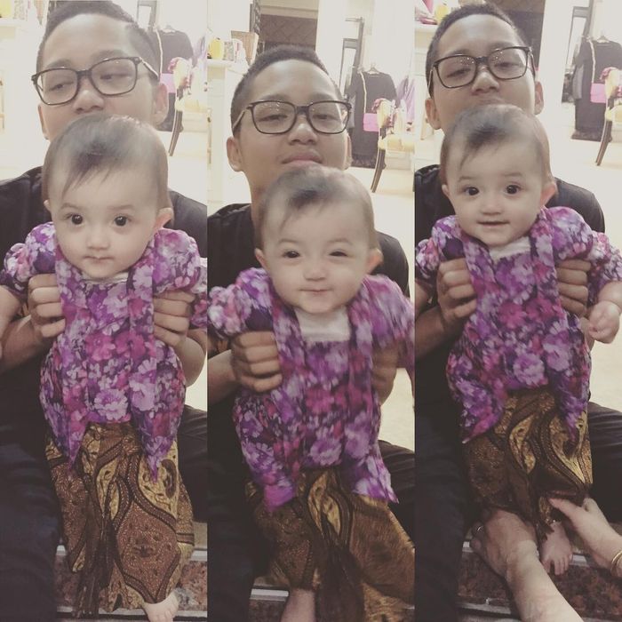 Azriel bersama Arsy kecil