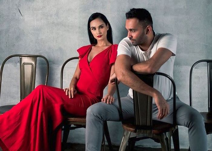 Teuku Zacky dan istri bulenya
