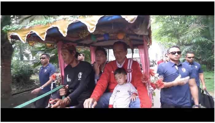 5 Tingkah Menggemaskan Saat Nge-Vlog Bareng Jokowi & Boy William, Goyang Dayung Hingga Tidur Berdiri