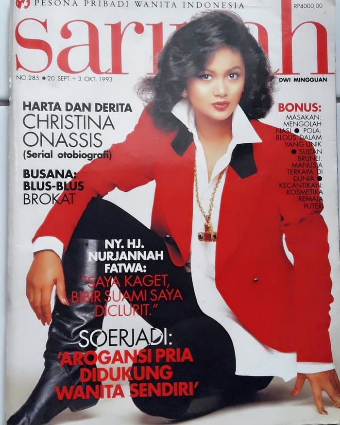 Potret Krisdayanti saat usia 18 tahun disebut mirip Aurel Hermansyah
