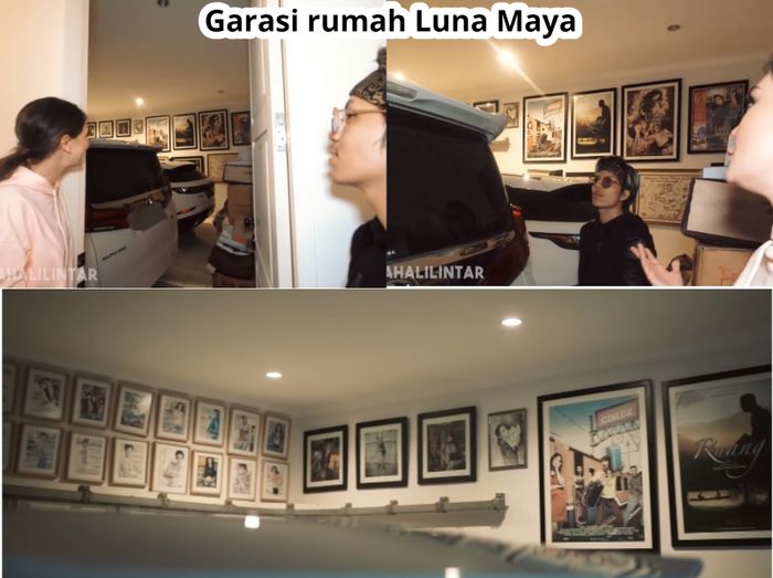 Garasi Rumah Luna Maya