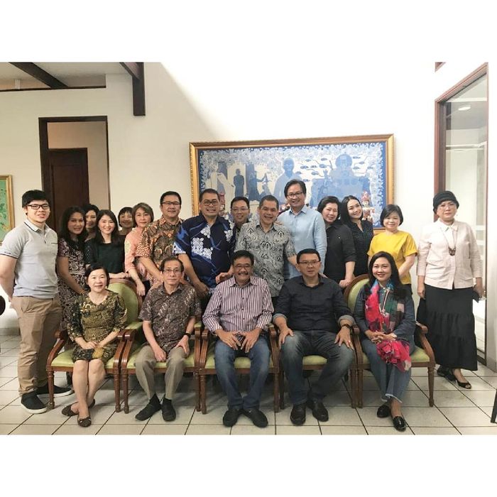 foto keluarga besar Ahok