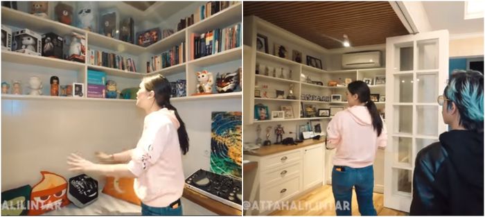 Ruang kerja Luna Maya