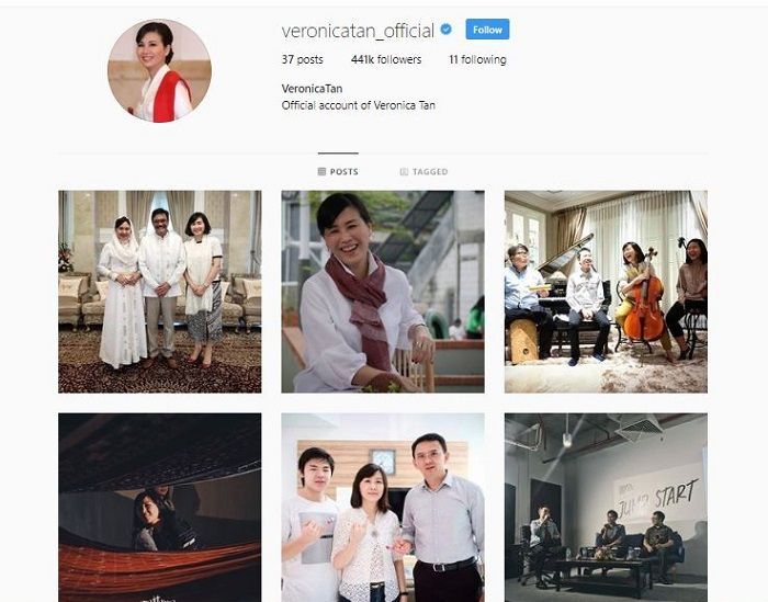 Instagram Veronica Tan