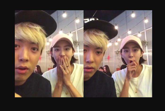 UEE dan Kangnam (twitter)