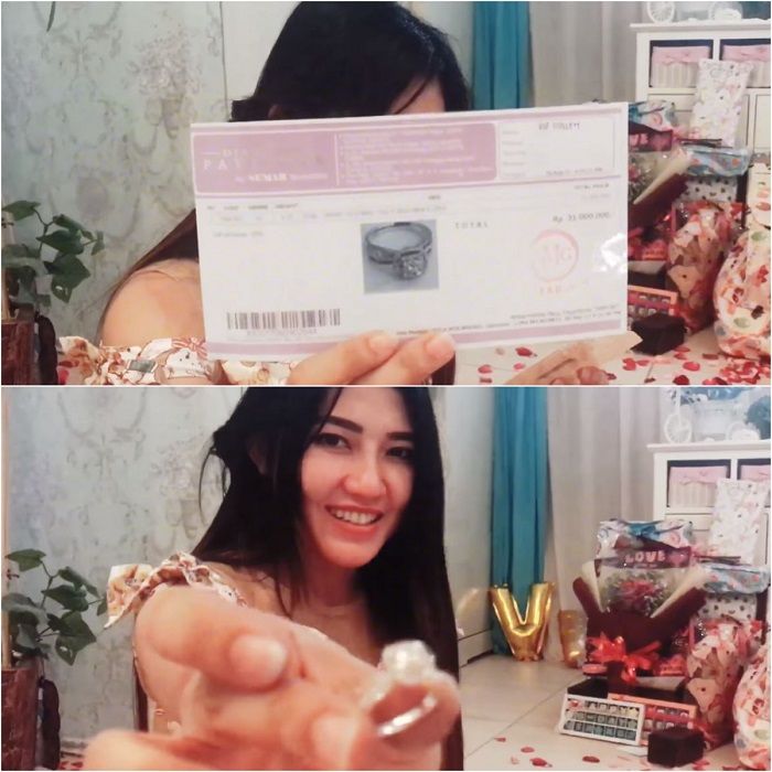 Via Vallen Dapat Kado Cincin Berlian Saat Ulang Tahun yang Ke-26, Dari Calon Suami?