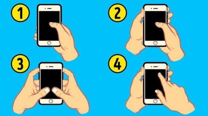 Tes Kepribadian : Cara Memegang Ponsel Bisa Tunjukkan Sifat Aslimu