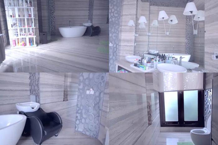 Toilet sekaligus 'salon pribadi' Momo