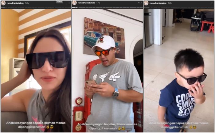 Nia Ramadhani dan Ardi Bakrie panggil delman ke rumah