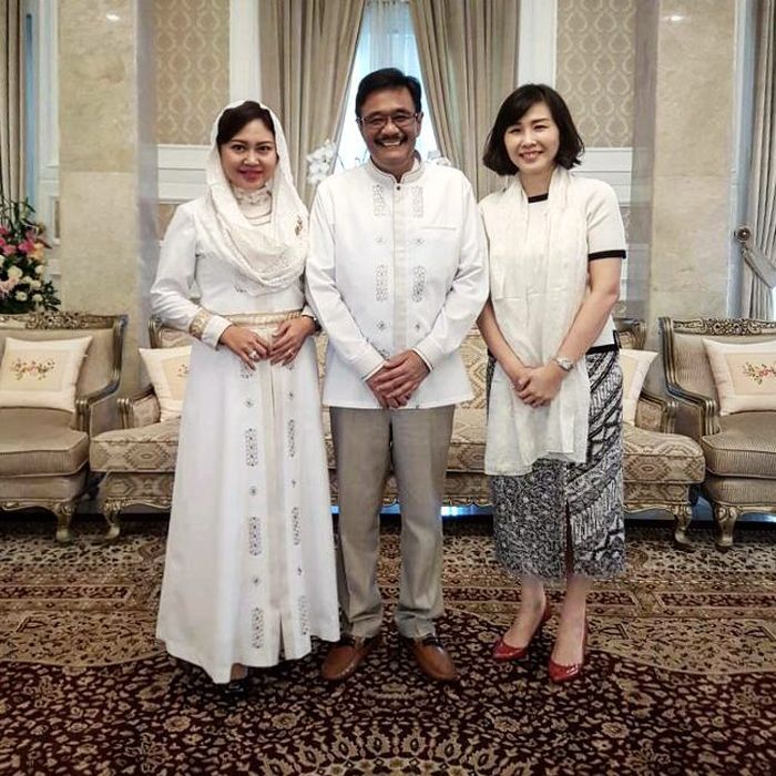 unggahan terkahir Veronica Tan bersama Djarot Siaful Hidayat