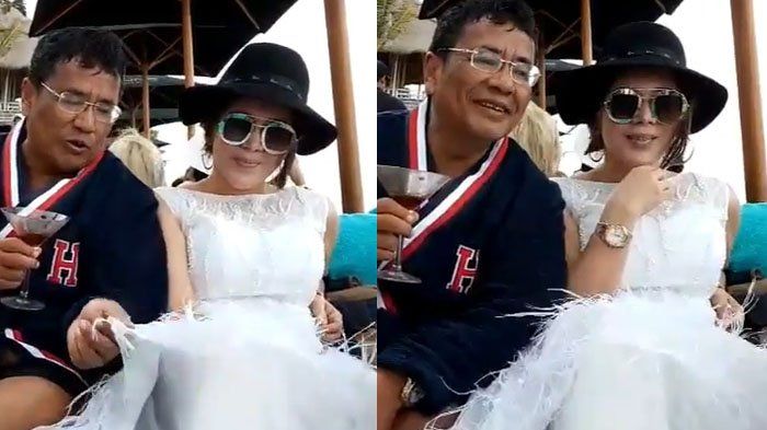 Kebersamaan Hotman Paris dan asisten pribadinya ketika ke Bali