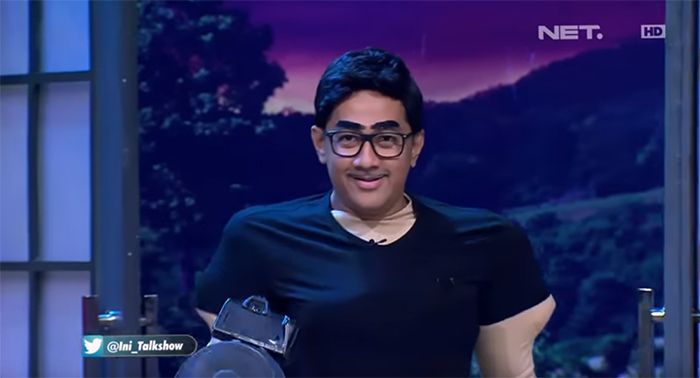 Andre Taulany Berdandan seperti Kaesang Pangarep
