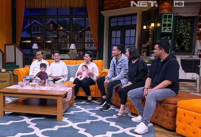 Ini Talkshow bersama keluarga Presiden Jokowi