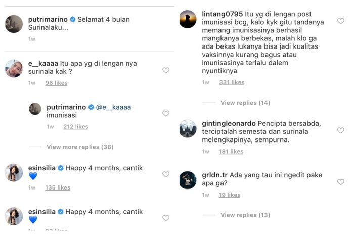 Penjelasan Putri Marino