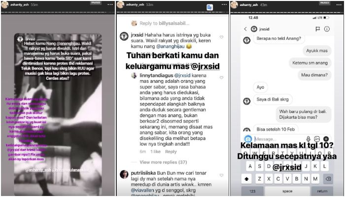 Ashanty ambil sikap tegas terkait kritikan kasar Jerinx tentang Anang Hermansyah