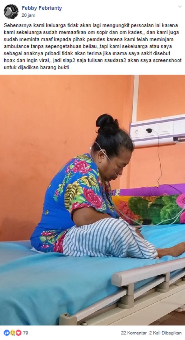 unggahan anak pasien