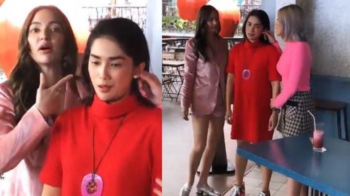 Nia Ramadhani cek harga anting Ussy