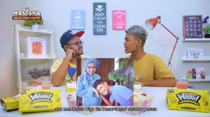 Olga Syahputra dan Bailing sama-sama pernah menjadi anggota di sanggar Lenong Bocah milik Aditya Gumay.