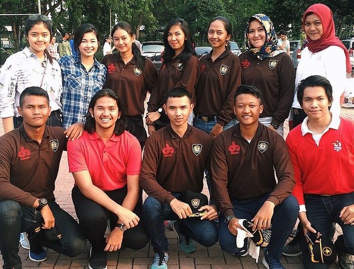 Elisa Jonathan saat menjadi anggota Paskibraka Provinsi DKI Jakarta 2014. (Sripoku.com)
