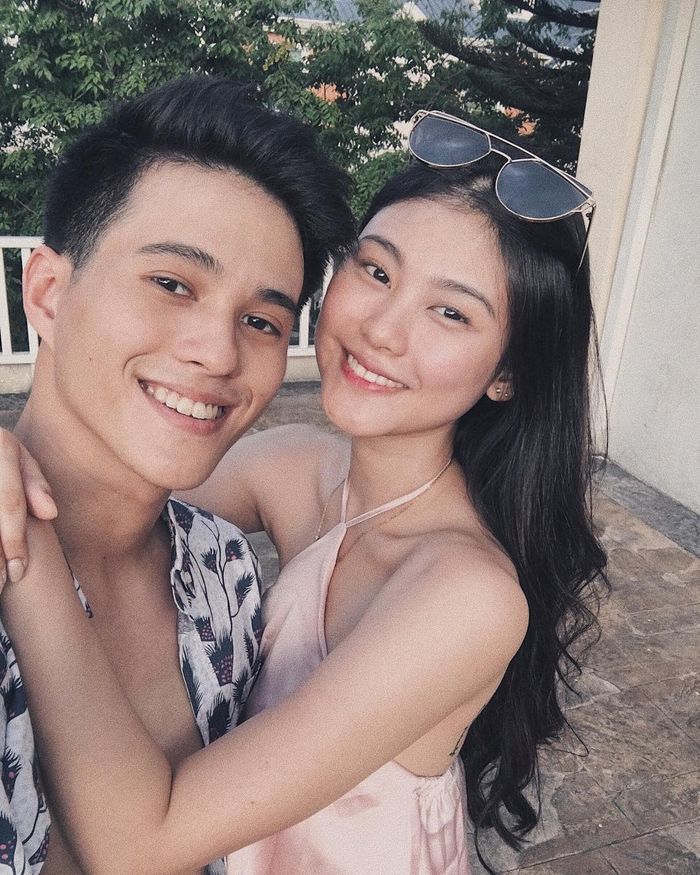 Janica berfoto dengan Franco