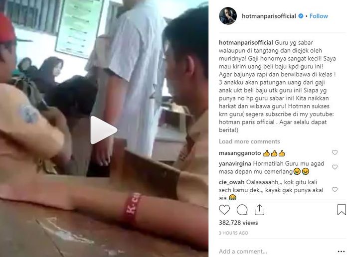Merasa Dirinya Sukses karena Jasa Guru, <a href='https://kaltim.tribunnews.com/tag/hotman-paris' title='Hotman Paris'>Hotman Paris</a> Bakal Belikan Baju untuk Nur Kalim